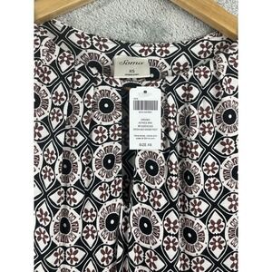 Soma Floral Maxi Key Hole Dress Gown XS Lightweight Flowy Coastal NWT'S